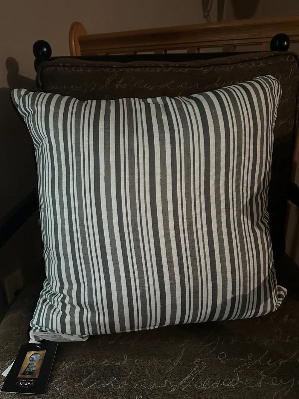 Cynthia Rowley Three Witches Halloween Pillow